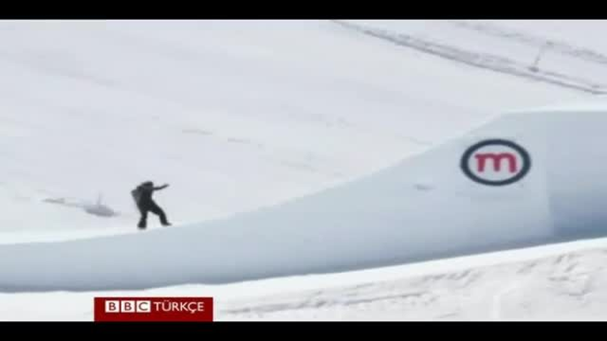 Snowboard\'un \'İmkansız\' Hareketini Yaptı