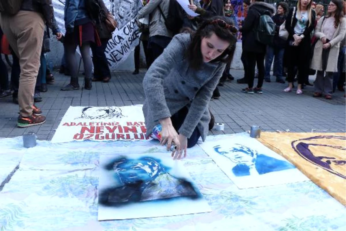 Tecavüzcüsü"Nü Öldüren Nevin Yıldırım İçin Feminist Sanatçılardan Eylem