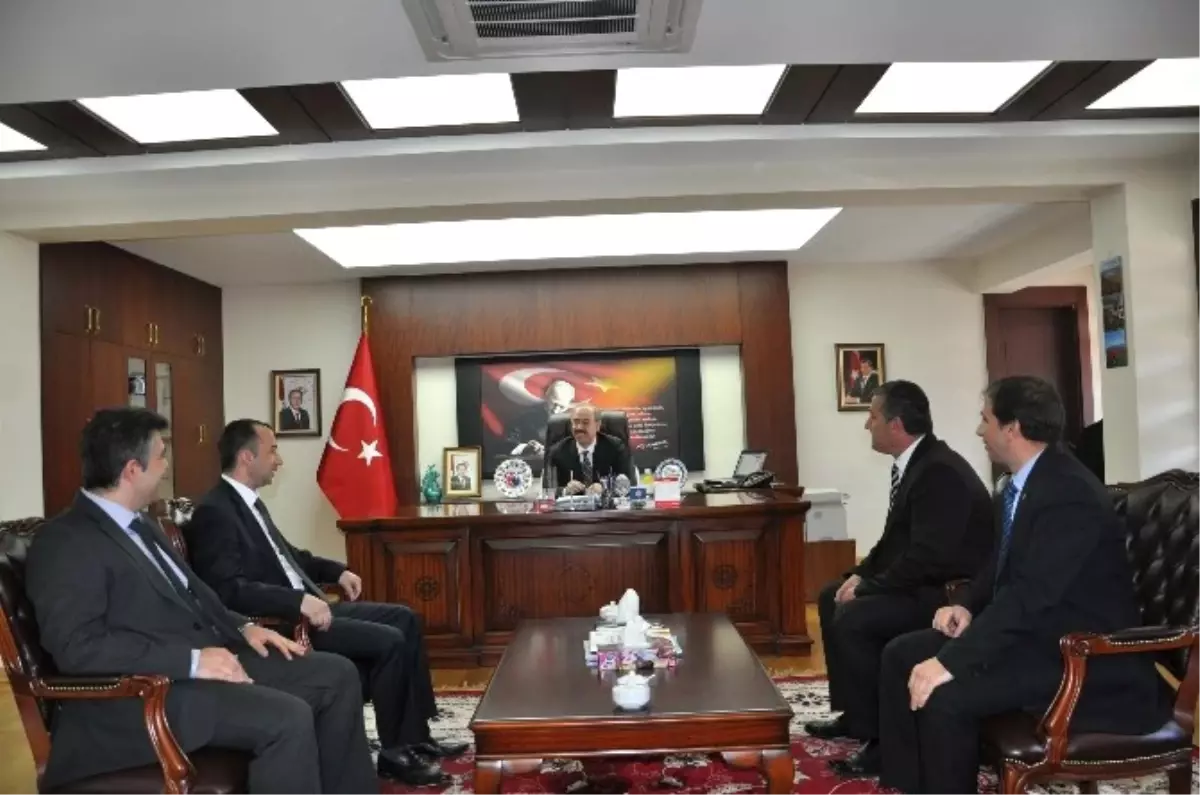 Afad-sen Yönetim Kurulu'ndan Vali Büyükersoy'a Ziyaret