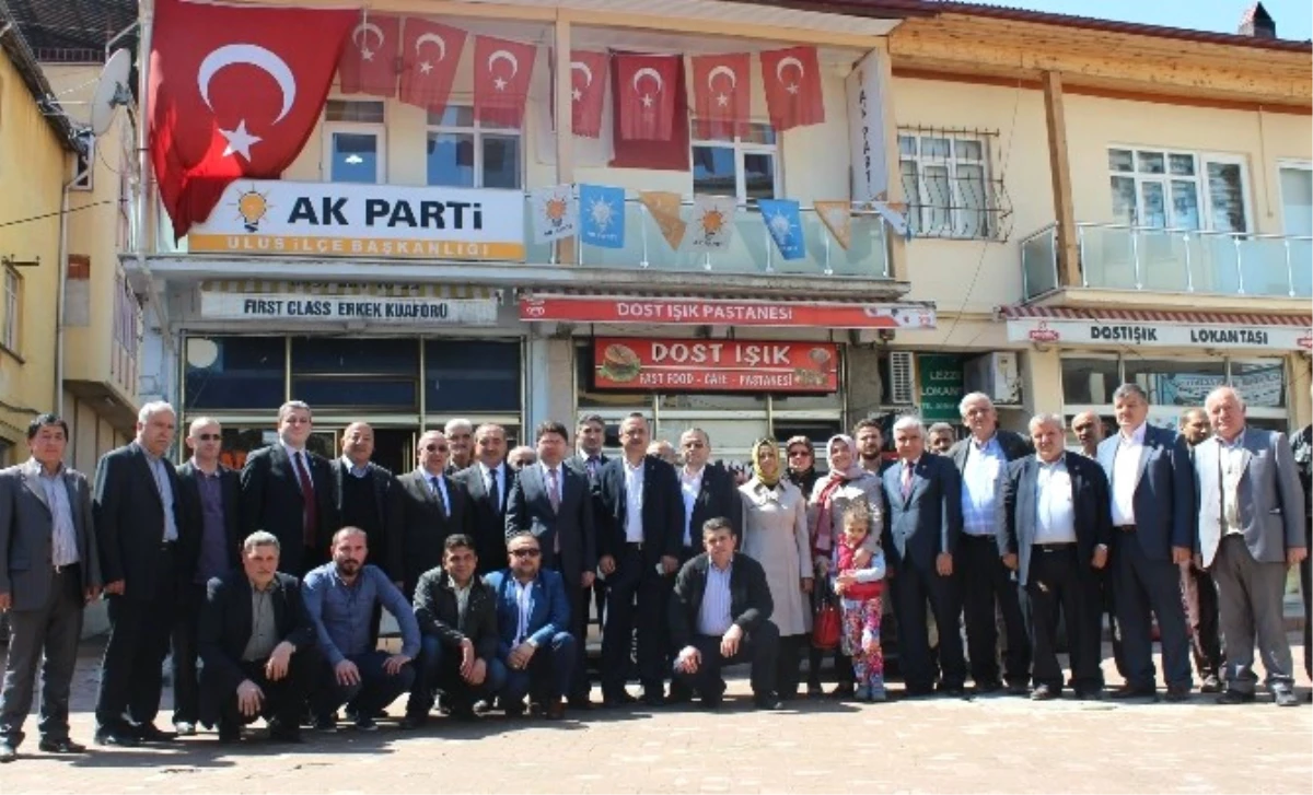 Akparti Milletvekili Adayları Ulus Teşkilatını Ziyaret Etti