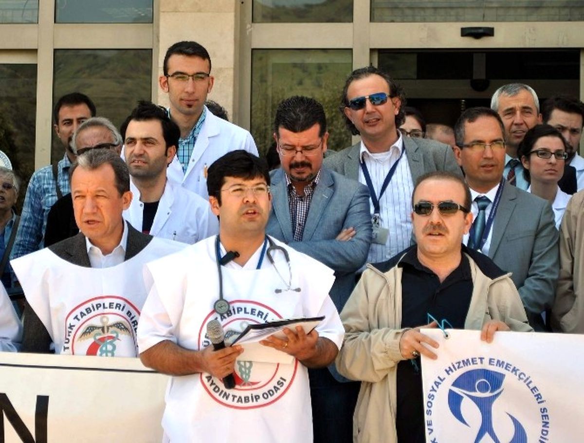 Aydınlı Tabipler Dr. Ersin Arslan\'ı Unutmadı