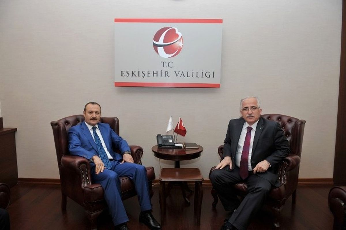 Bakanlık Müsteşarı Aslan\'dan Vali Tuna\'ya Ziyaret