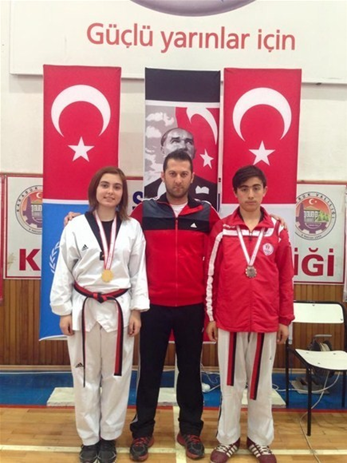 Bartın\'a Taekwondo\'da Birincilik