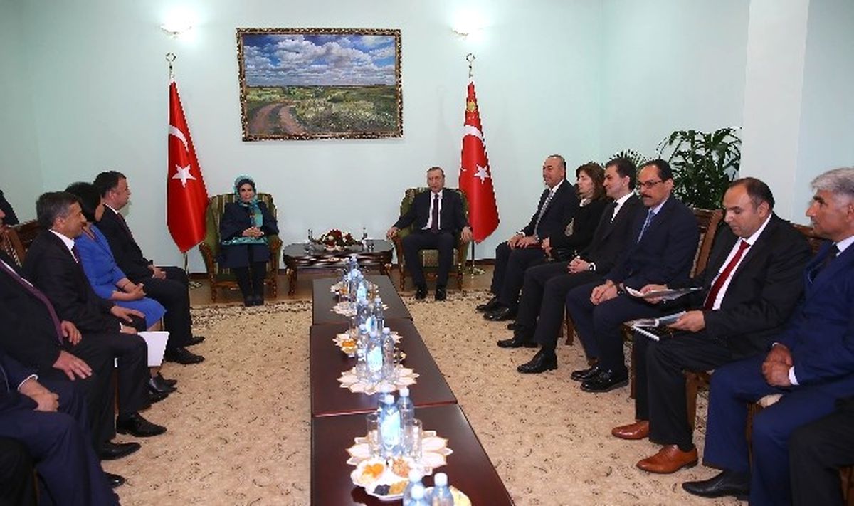 Cumhurbaşkanı Erdoğan, Ahıska Türkleri ile Bir Araya Geldi
