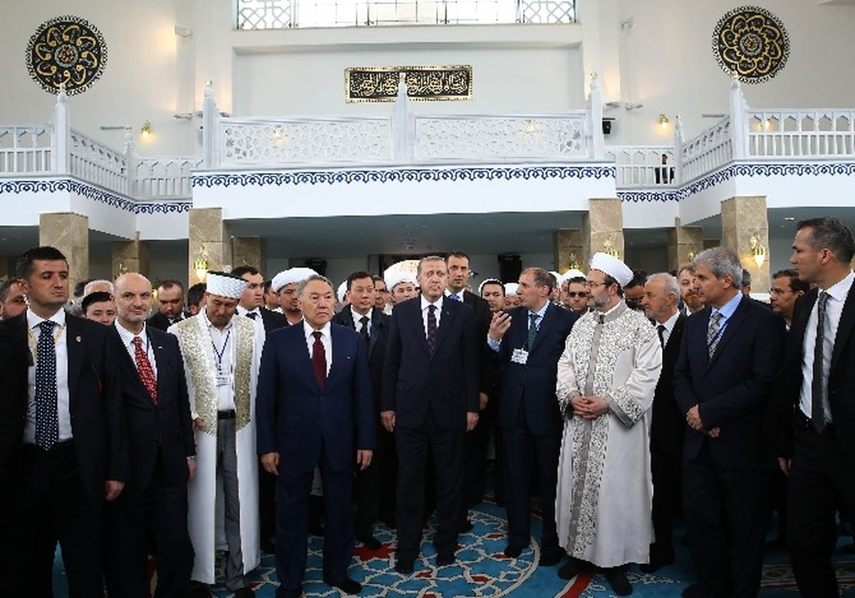 Cumhurbaşkanı Erdoğan, Hoca Ahmed Yesevi Camisi Açılışına Katıldı