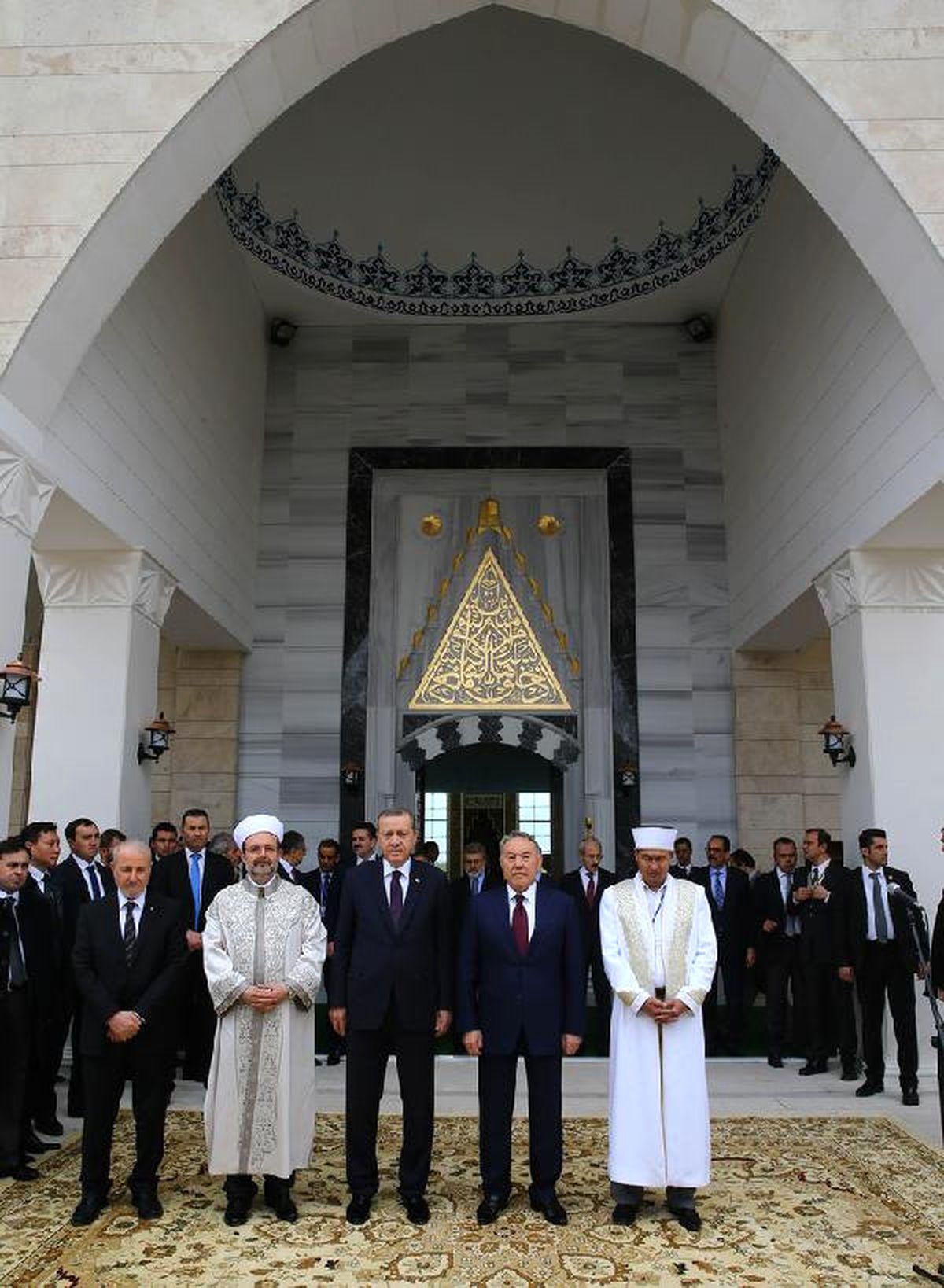Cumhurbaşkanı Erdoğan Kazakistan\'da Cami Açılışı Yaptı