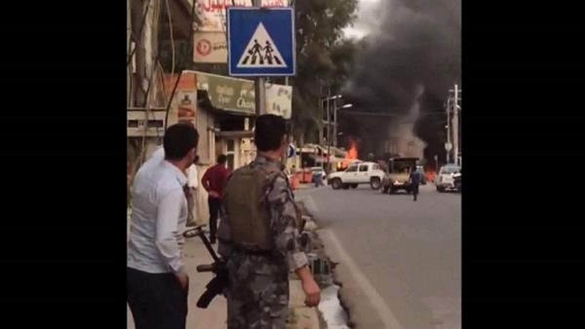Erbil\'de ABD Konsolosluğu Yakınında Patlama (2)