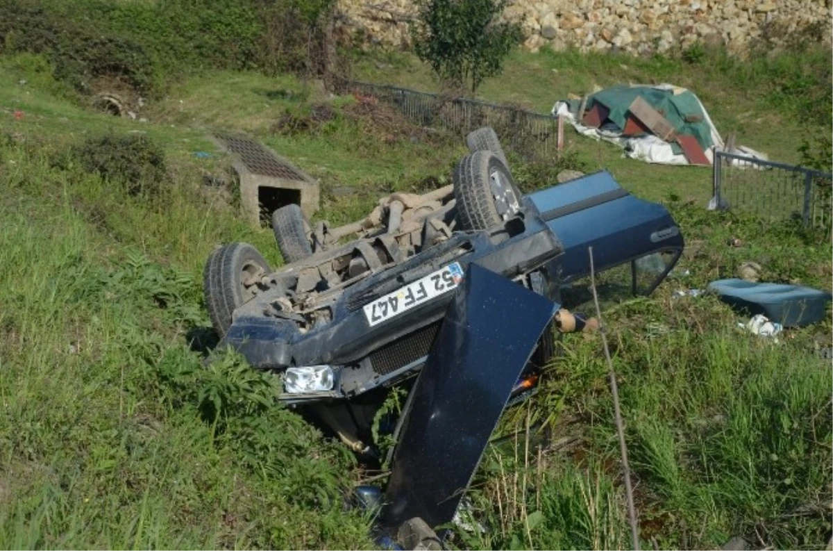 Fatsa\'da Trafik Kazası: 3 Yaralı