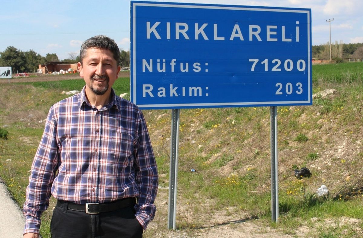 Rıdvan Şükür, Kırklareli\'de.