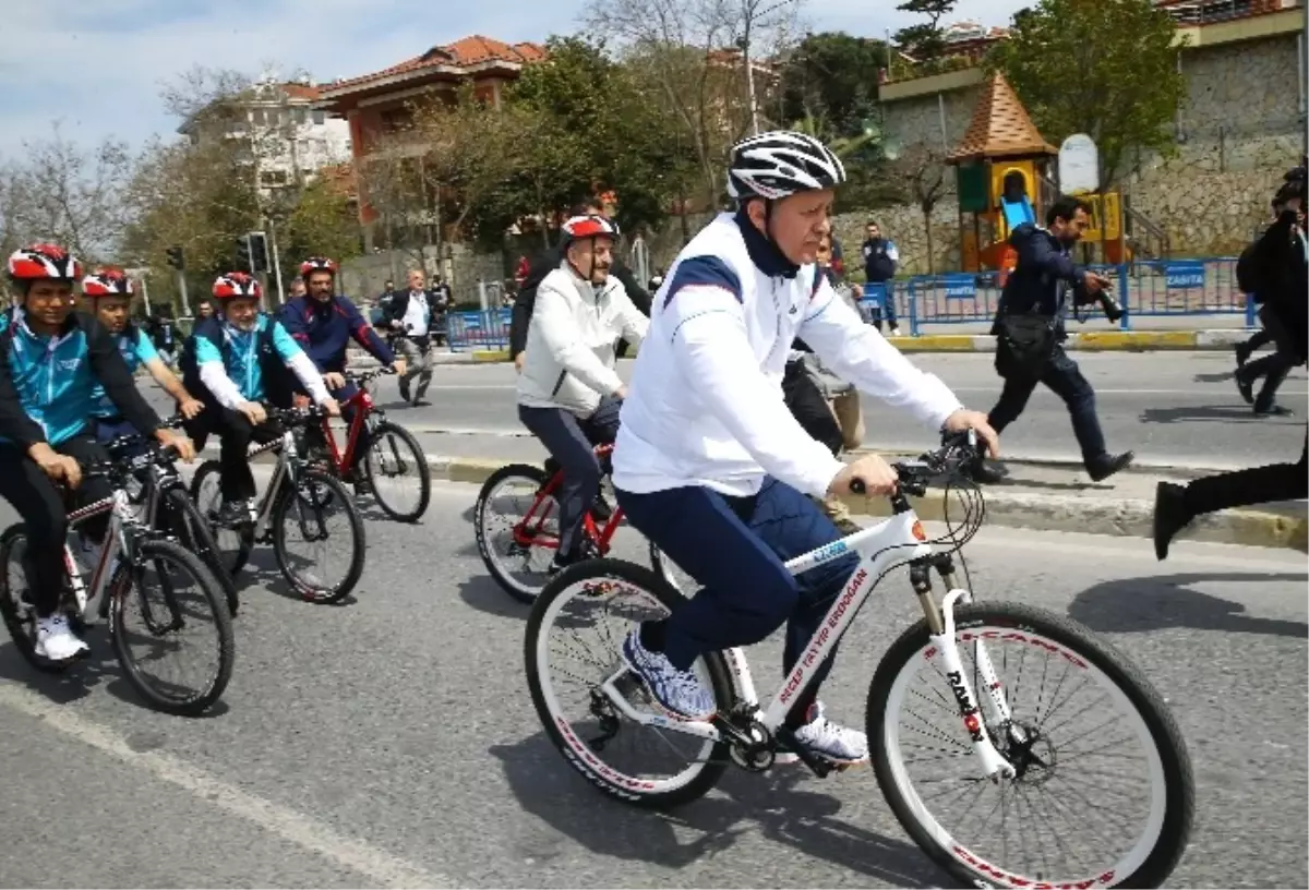 Cumhurbaşkanı Erdoğan, Pedal Çevirdi