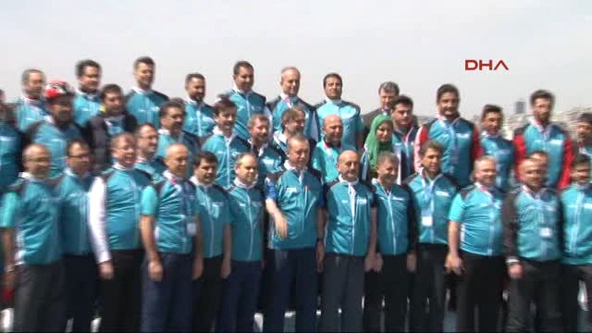 Cumhurbaşkanı Erdoğan Pedal Çevirdi