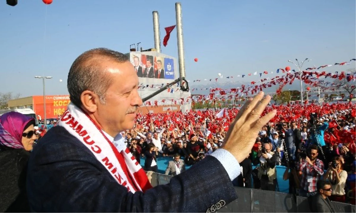 Cumhurbaşkanı Erdoğan: "Türkiye Muassır Medeniyetler Seviyesine Çıkıyor ve Çıkacak"