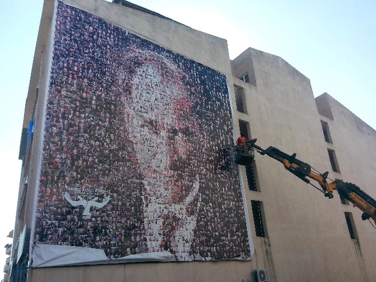 Dev Atatürk Posteri Yenilendi