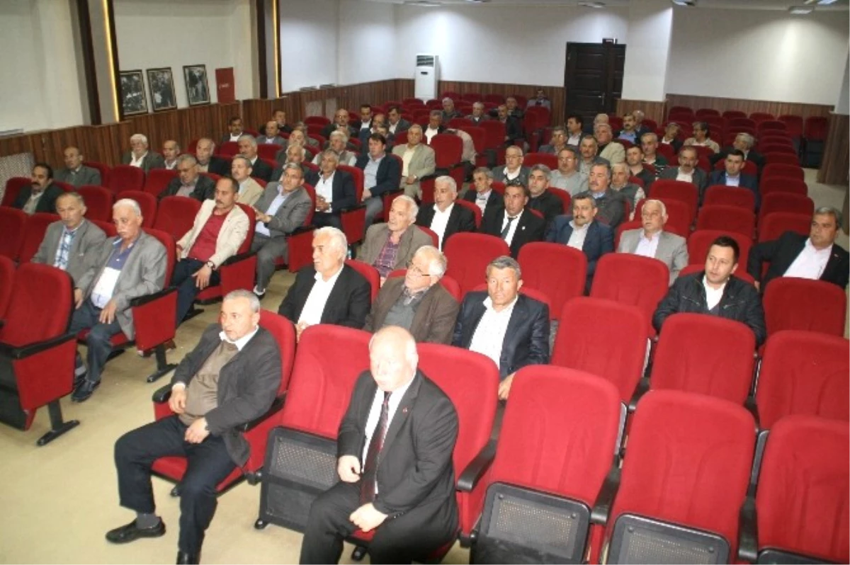 Devrek'te Muhtarlar Başkanlarını Seçti