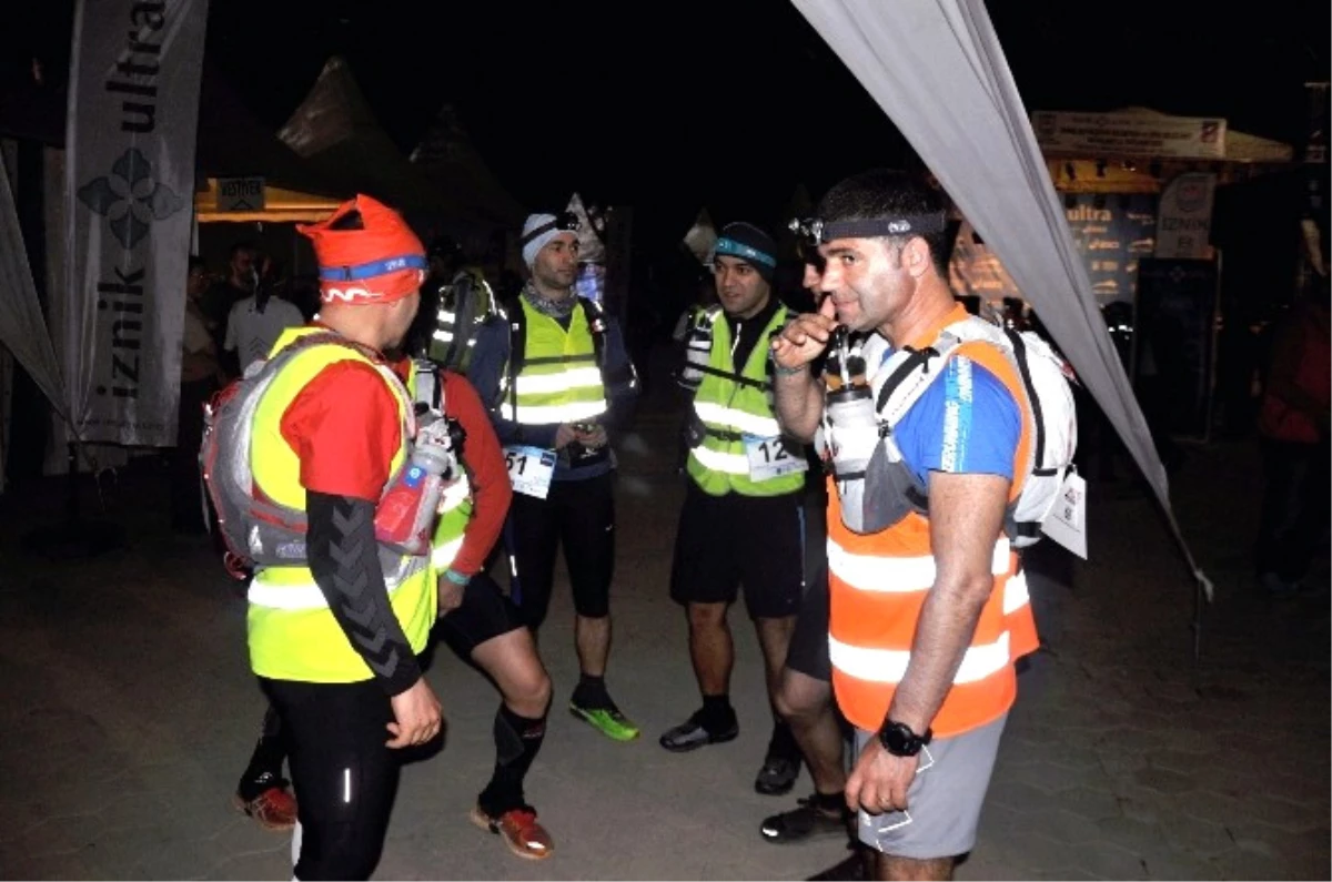 İznik Ultra Maratonu\'nda En Uzun Parkur Koşuluyor