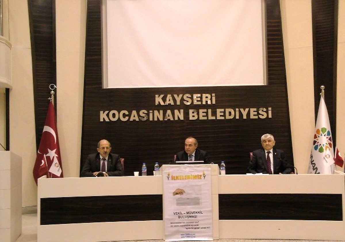 Kayseri Küçük Millet Meclisinde Milletvekili Adayları Konuştu