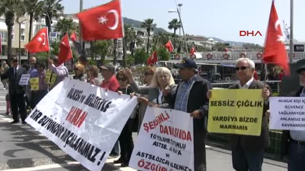 Marmaris \'Sessiz Çığlık\'tan Son Eylem