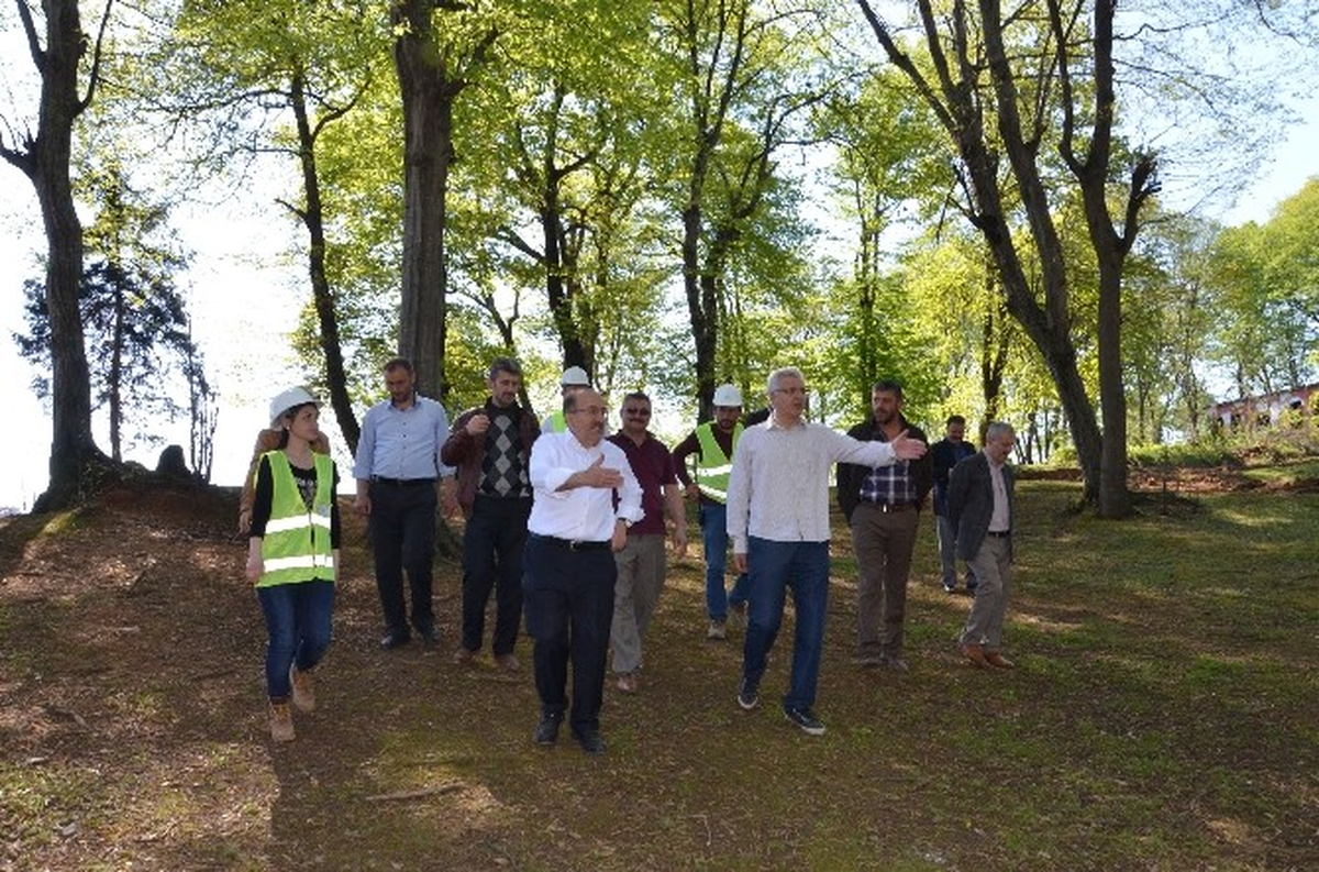 Başkan Gümrükçüoğlu, Botanik Park Çalışmalarını İnceledi
