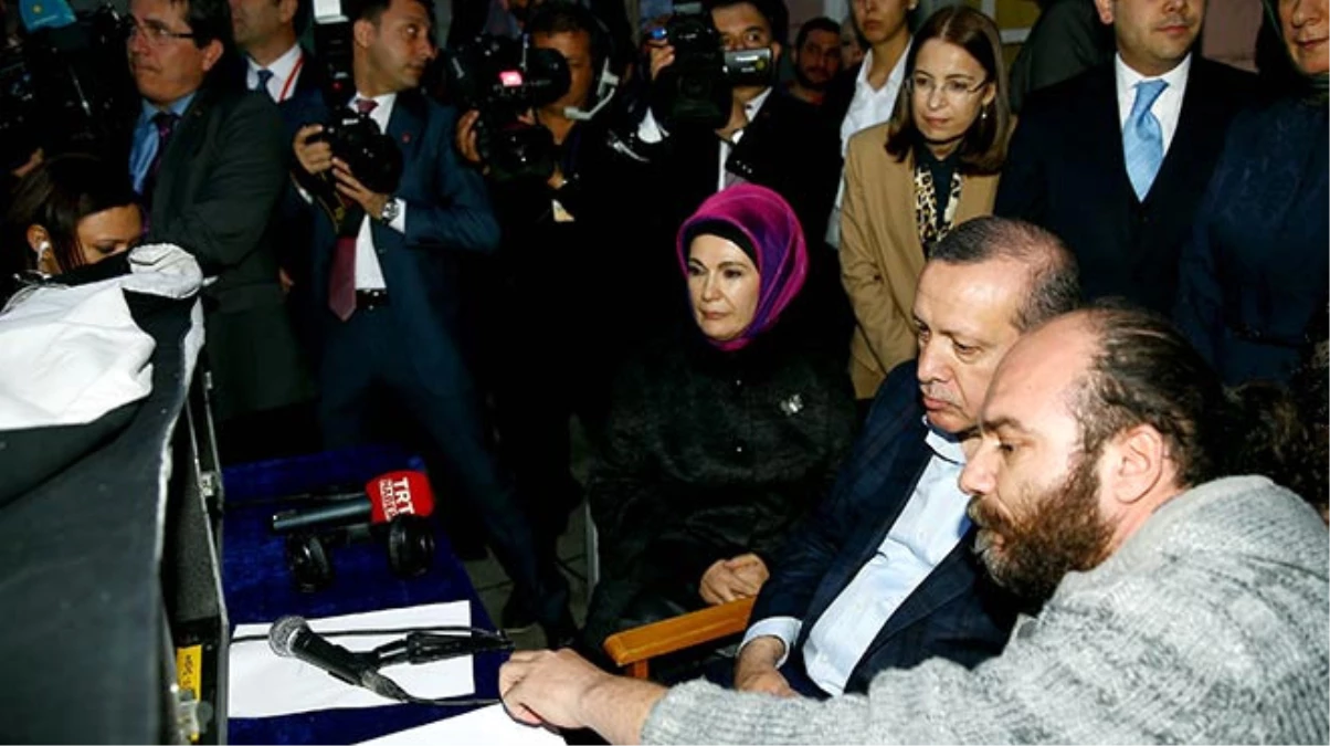 Erdoğan, "Filinta" Dizisinin Setini Ziyaret Etti