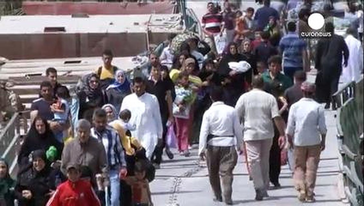 Ramadi\'den Bağdat\'a İnsan Göçü
