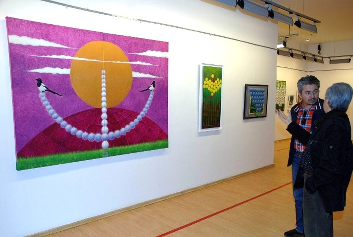 Sanko Sanat Galerisi\'nde Sergi