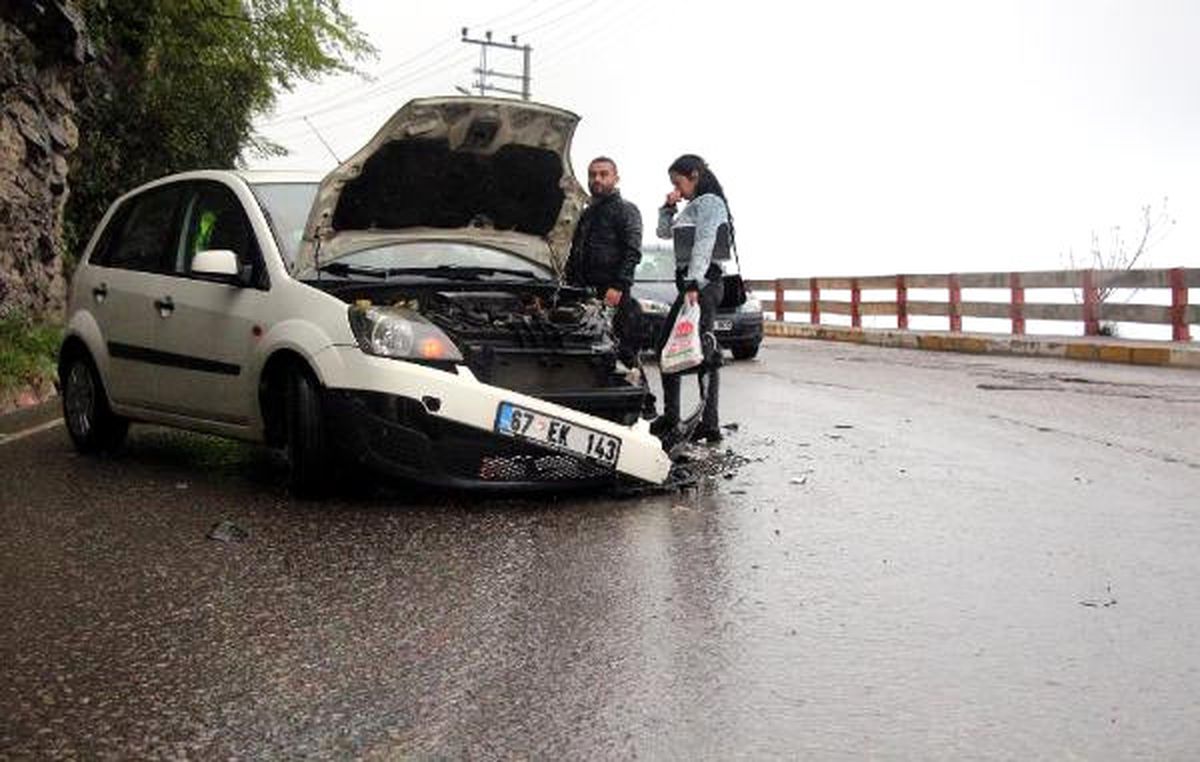 Zonguldak\'ta Kaza: 2 Yaralı