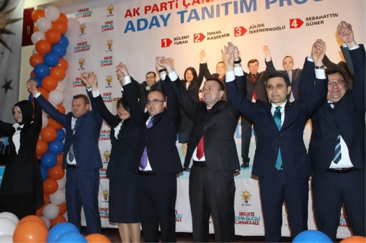 AK Parti Çanakkale\'de Milletvekili Adaylarını Tanıttı