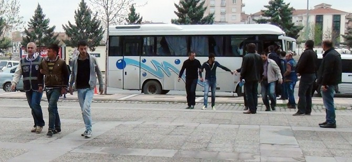 Aksaray\'da Hava Destekli Operasyonda 11 Tutuklama