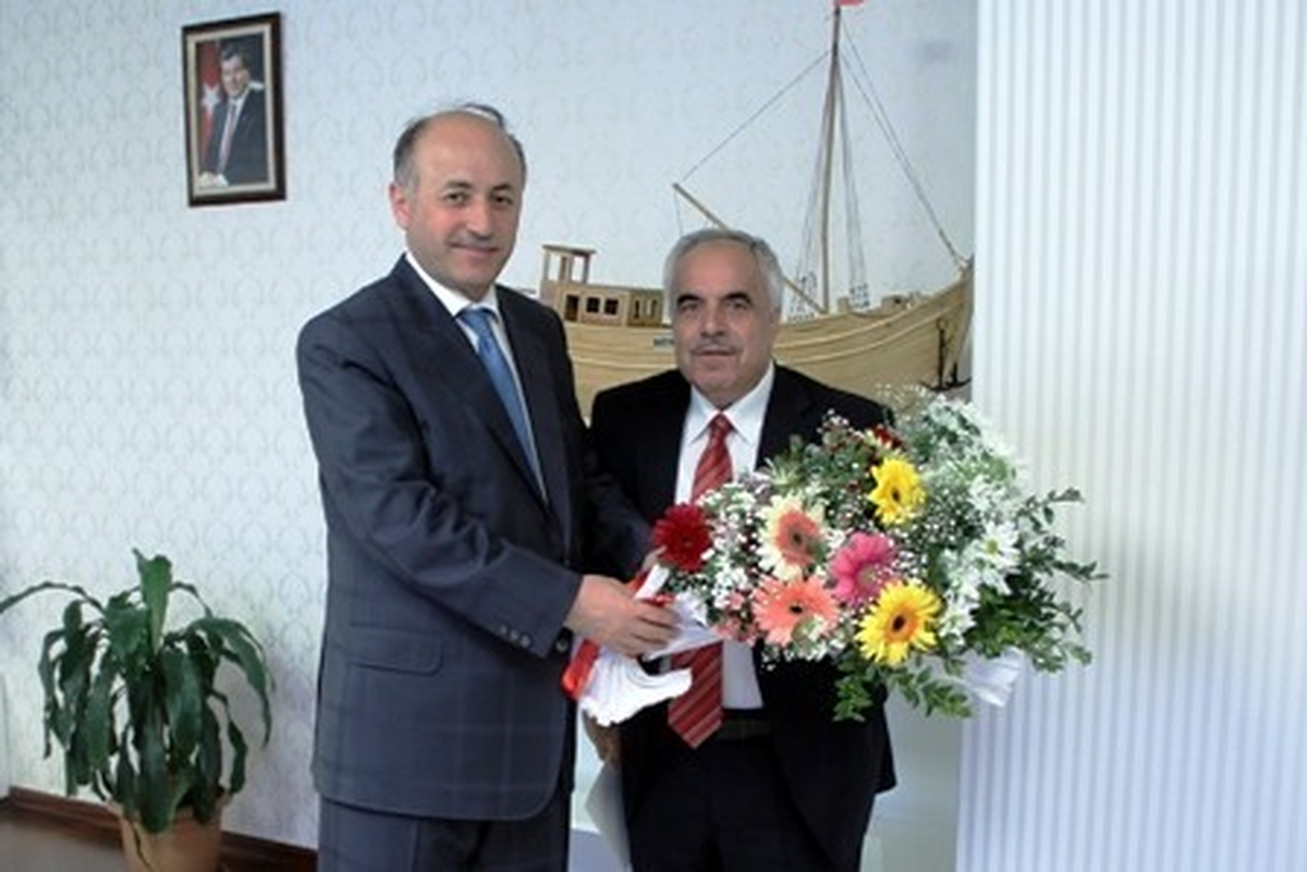 Bartın Müftüsü Gündüz\'den Vali Azizoğlu\'na Ziyaret