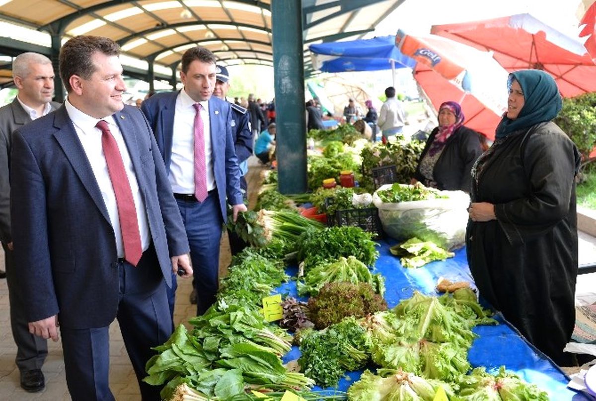 Başkan Yılmaz Pazarcı Esnafını Dinledi