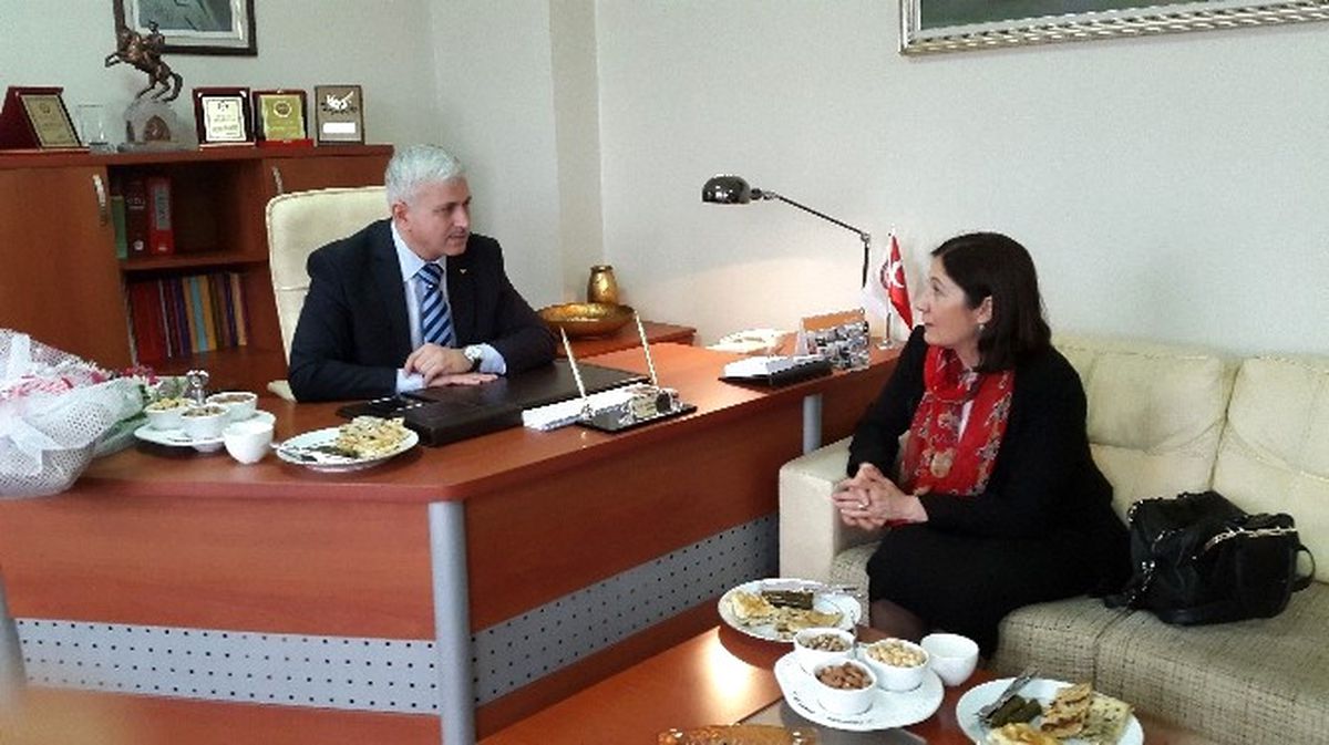 Ceritoğlu\'ndan Meslektaşlarına Ziyaret