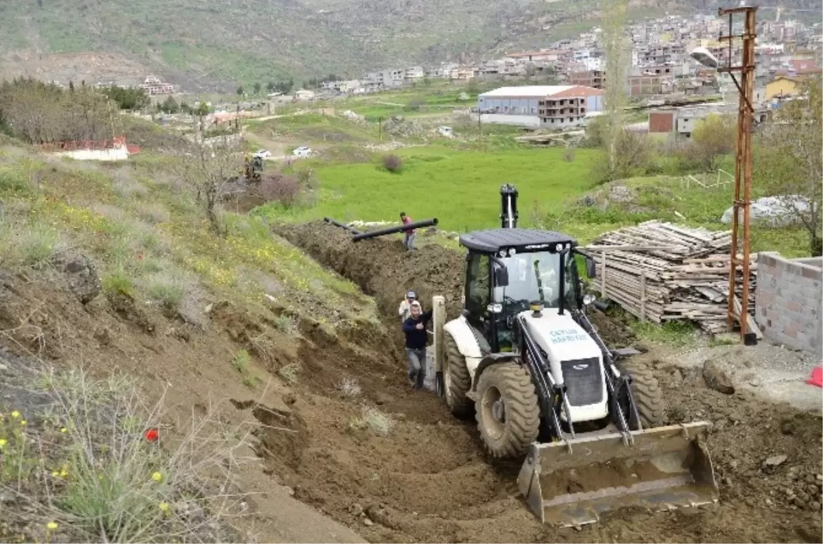 Çermik\'in Kanalizasyon Sorunu Çözülüyor