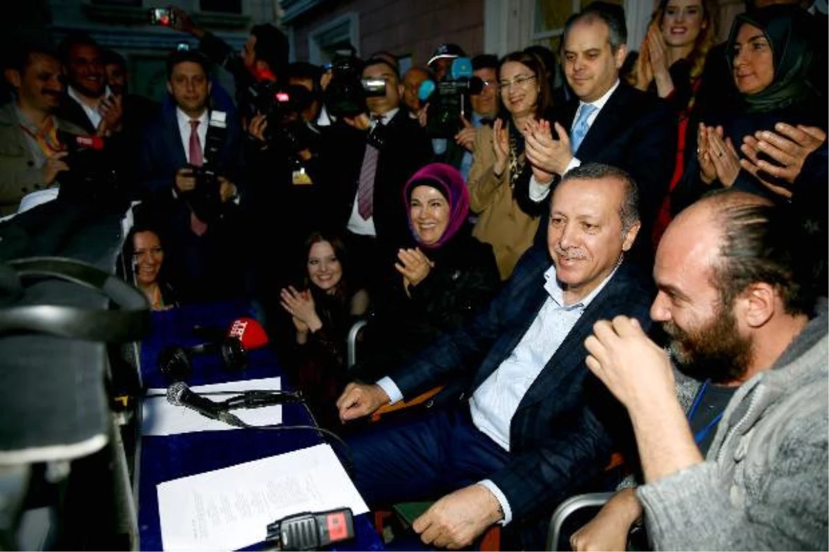 Erdoğan, Dizi Setinde Yönetmen Koltuğuna Oturdu