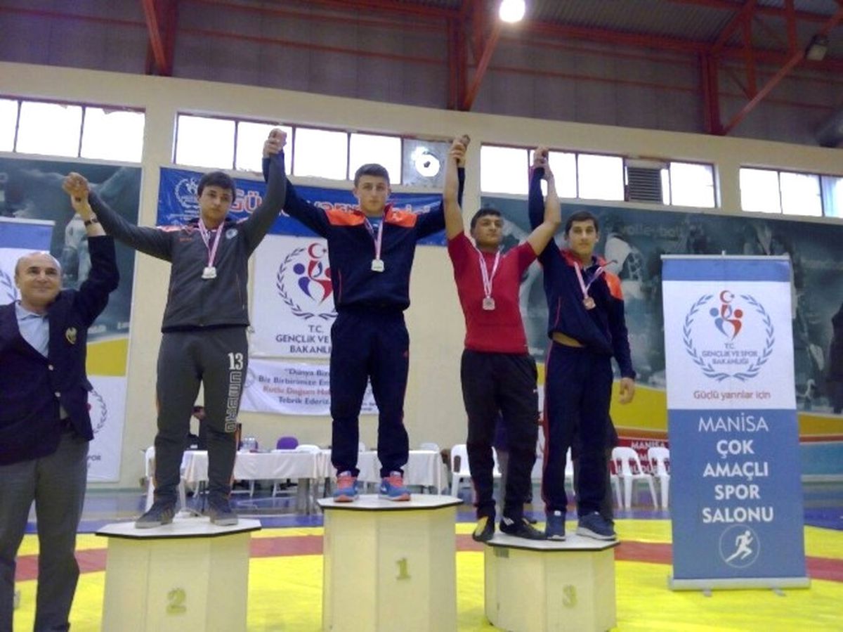Güreş\'te Türkiye Şampiyonu Gaziantep\'ten