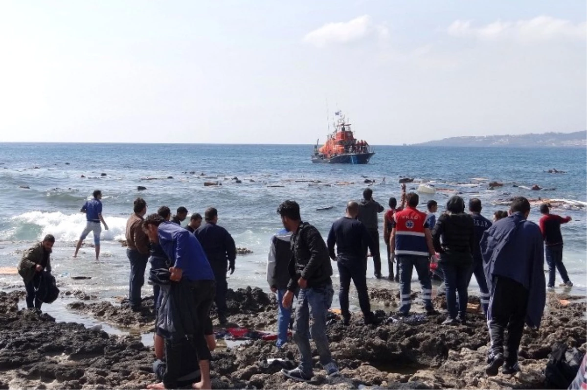 Mültecileri Taşıyan Gemi Rodos Açıklarında Karaya Oturdu: 3 Ölü