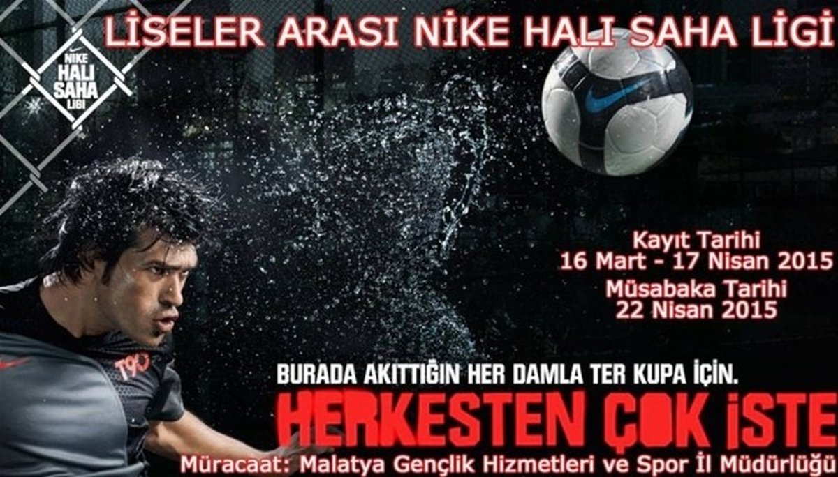 Nıke Halı Saha Ligi Başlıyor