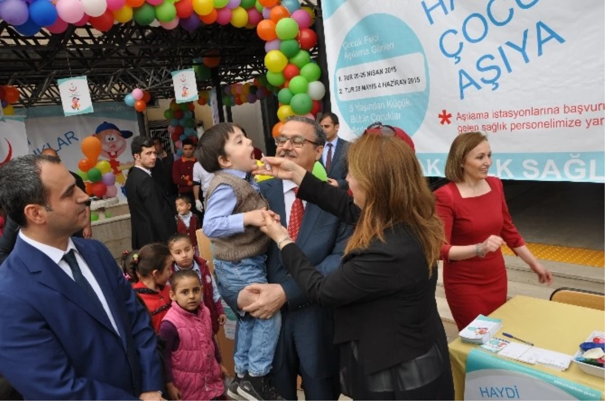 Şırnak\'ta Çocuk Felci Aşı Kampanyası Başladı