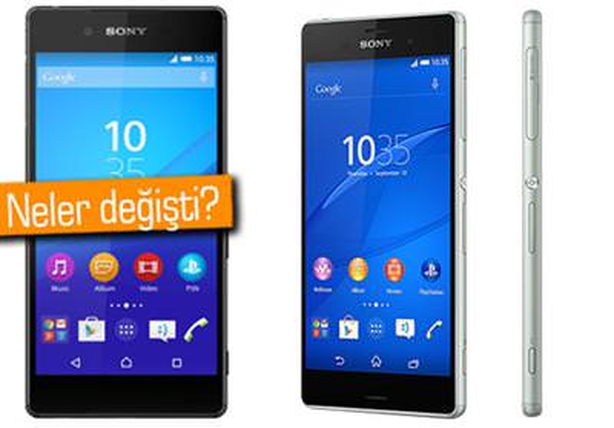 Sony Xperia Z4 ve Xperia Z3\'ün Karşılaştırması