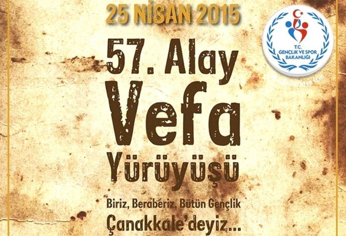 57. Alay Vefa Yürüyüşüne Malatya\'dan 90 Genç Katılıyor