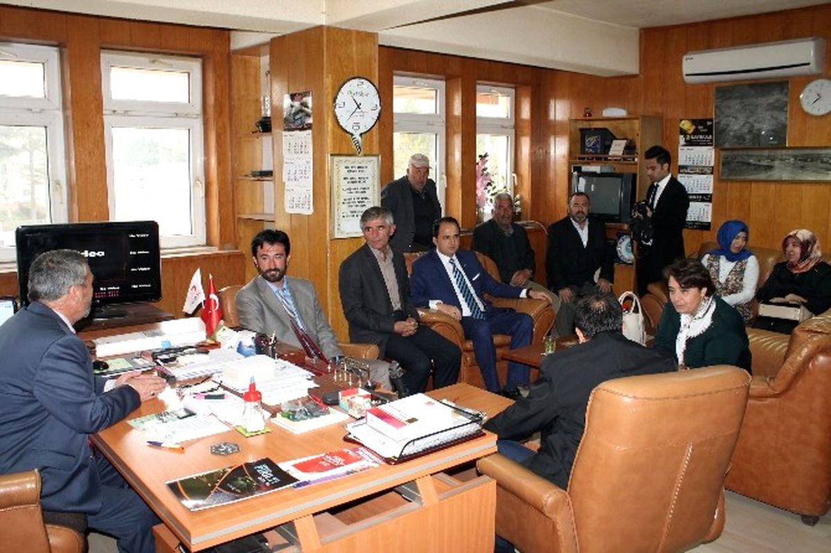 AK Parti İl Yönetiminden İhsaniye İlçesine Ziyaret