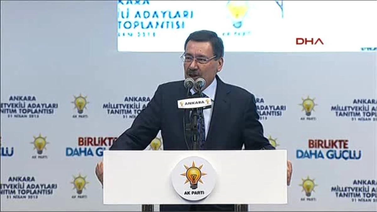 Ankara - Başbakan Davutoğlu AK Parti Ankara Milletvekili Adayları Tanıtım Toplantısı\'na Katıldı 1
