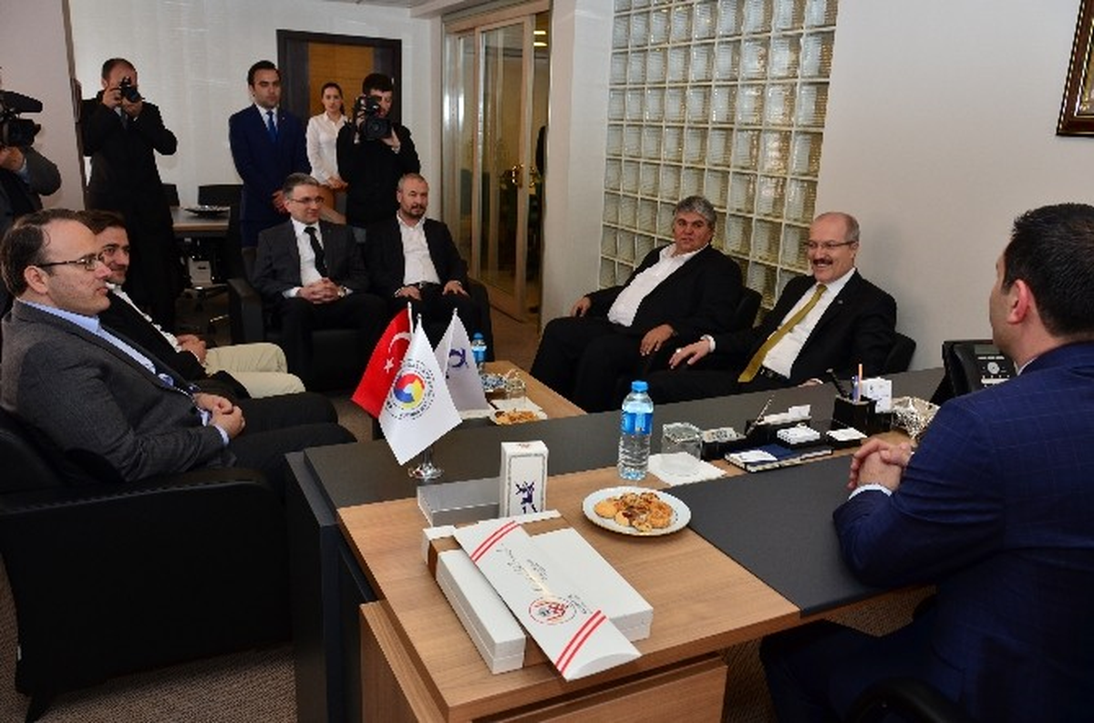 Başkan Kafaoğlu Bto\'yu Ziyaret Etti