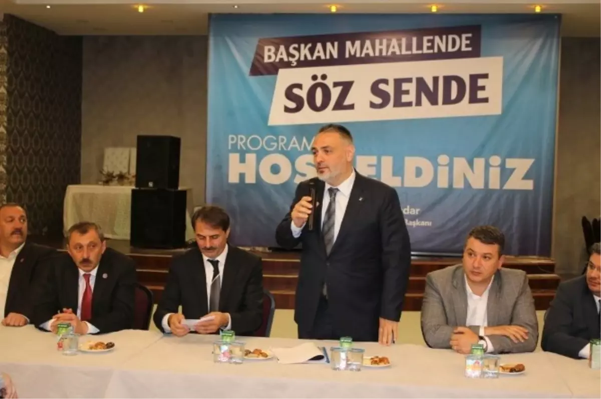 Başkan Mahallende Söz Sende" Programın İkincisi Gerçekleşti