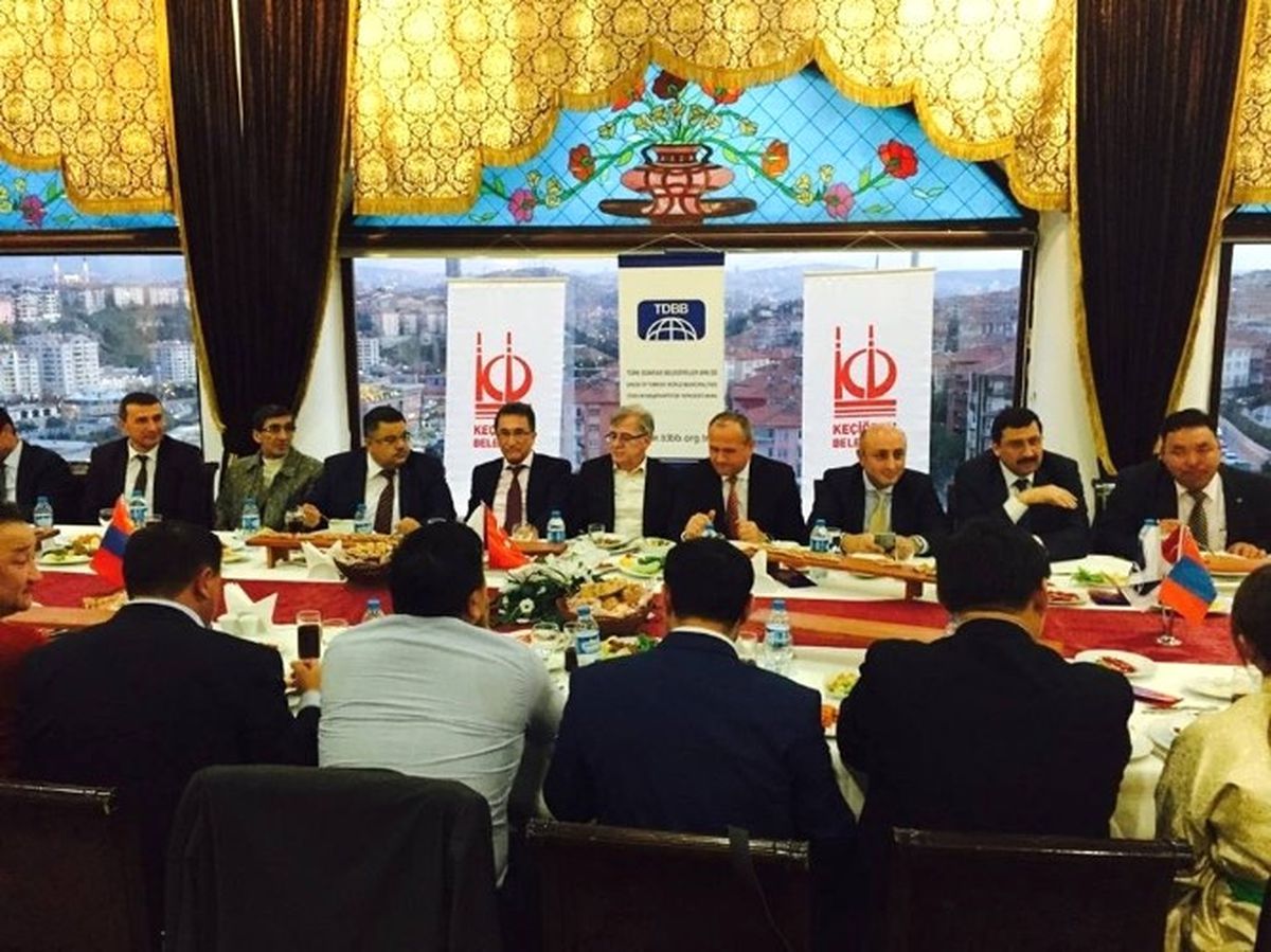 Başkan Saka, Kardeş Kentimiz Moğolistan\'ın Erdenet Belediye Başkanı Ishvaanjil ile Bir Araya Geldi