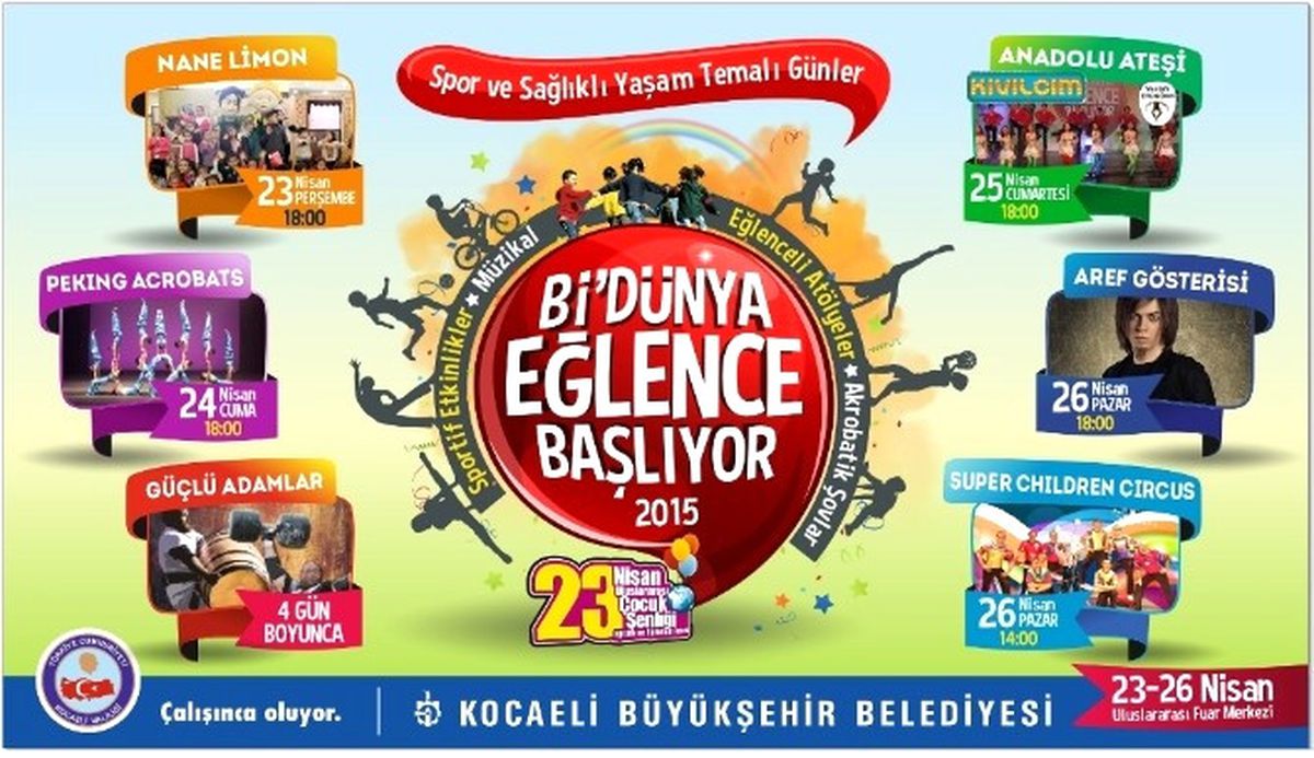 Bi Dünya Eğlence" İçin Geri Sayım Başladı