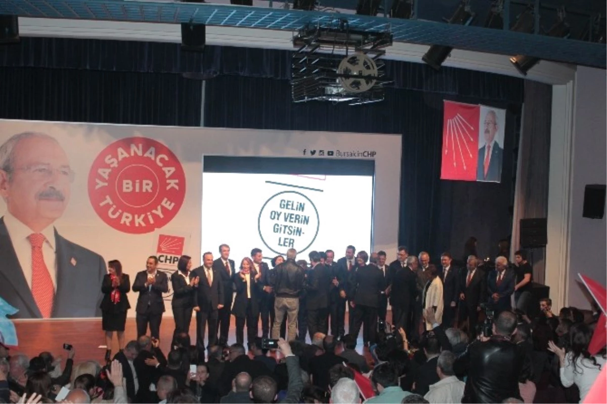 Bursa\'da CHP Milletvekili Adayları Tanıtıldı