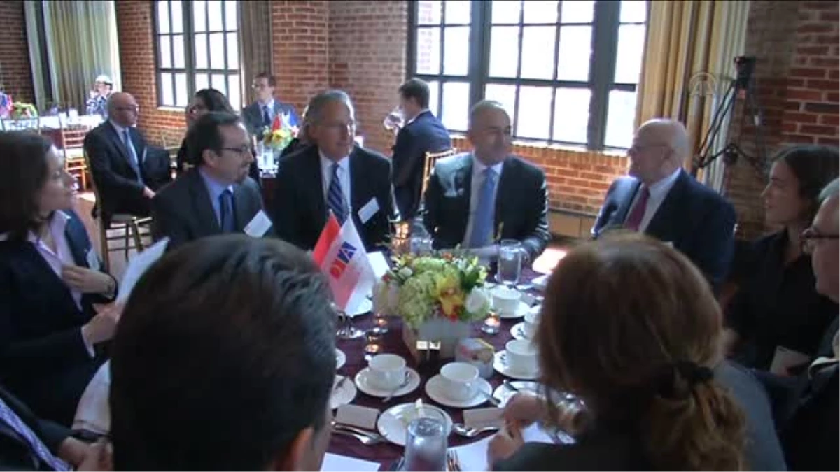 Çavuşoğlu, American-Turk Council Başkanı Beasey ile Bir Araya Geldi