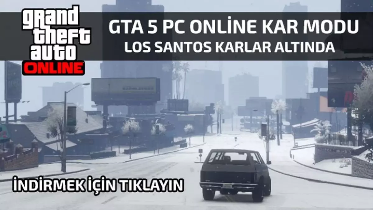 Gta 5 Pc Online Karlı Havada Oynayın !