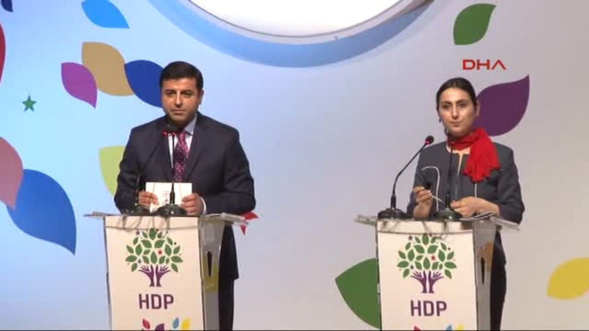 Hdp Seçim Bildirgesini Açıkladı 1