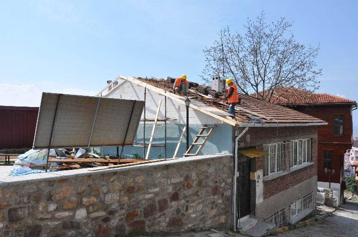Kapanca Sokakta Çalışmalar Başladı